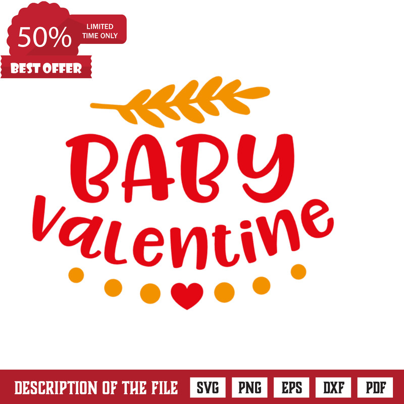 Baby Valentine, Newborn Free Svg File - SVG Heart.png