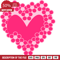 floral heart free svg file clipart image - SVG Heart.png