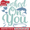 hooked on you, fisherman, funny valentines day free svg file - SVG Heart.png