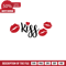 Kiss, Love, Valentine's Day Free Svg File - SVG Heart.png