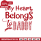 My Heart Belongs To Daddy, Valentines Day Free Svg File - SVG Heart.png