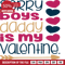 sorry boys daddy is my valentine, baby girl, valentine's day free svg file - SVG Heart.png