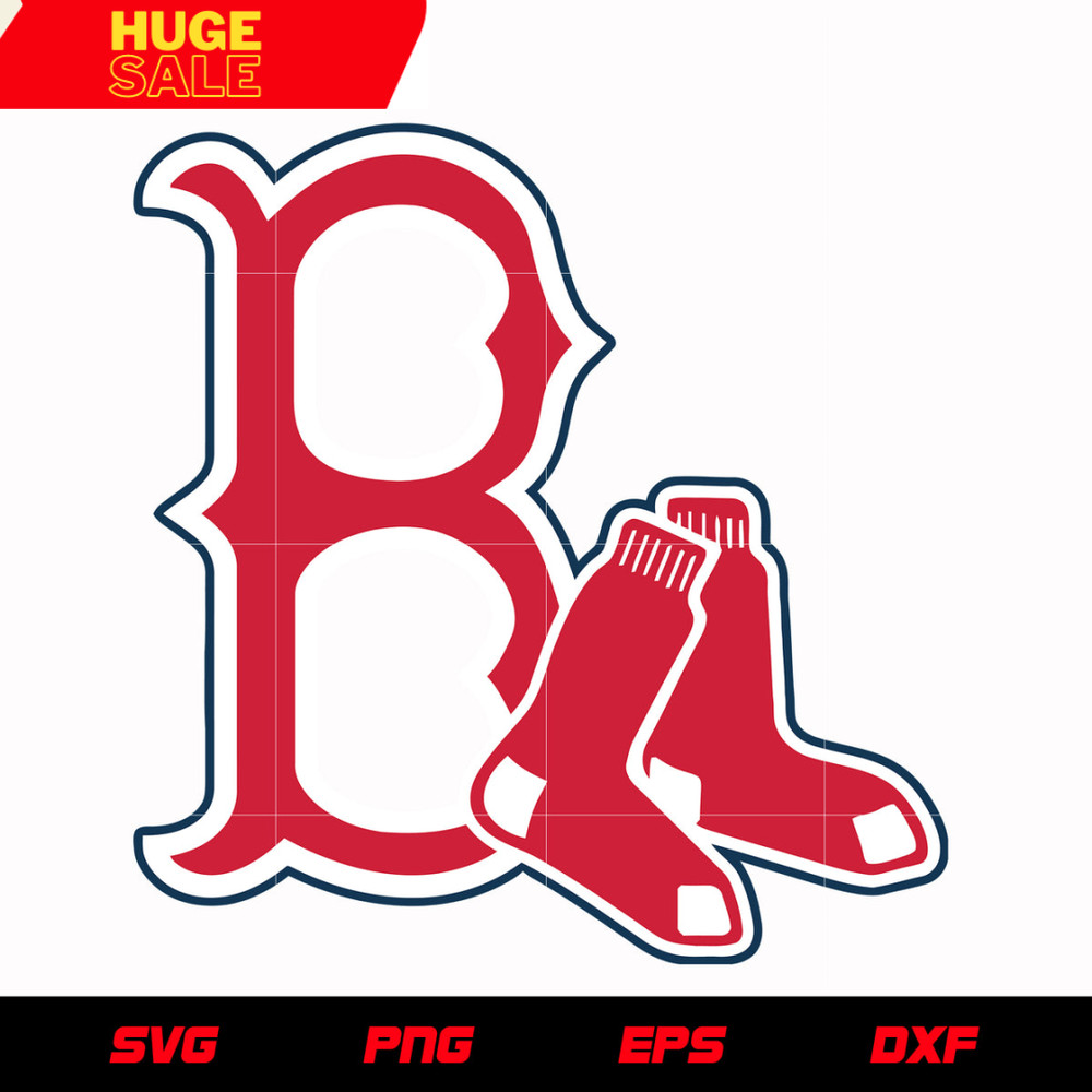 Boston Redsox B Logo 2 svg, mlb svg, eps, dxf, png, digital file for cut.jpg