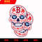 Boston Redsox Skull 2 svg, mlb svg, eps, dxf, png, digital file for cut.jpg