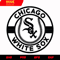 Chicago White Sox Cirlce Logo 4 svg, mlb svg, eps, dxf, png, digital file for cut.jpg
