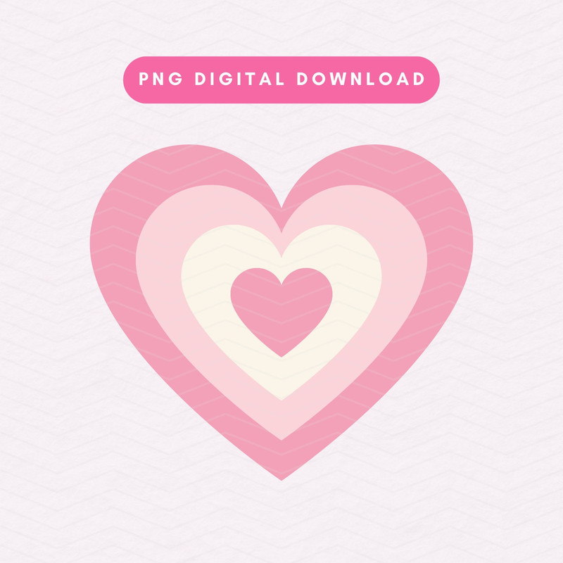 Y2K Pink Heart PNG, Trendy Multicolored Heart PNG.jpg