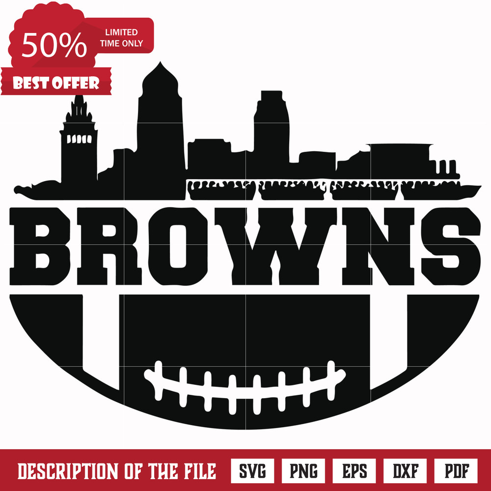 Browns, svg, png, dxf, eps file NFL0000141.jpg