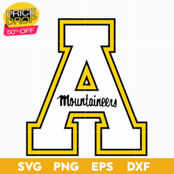 appalachian state mountaineers svg, logo ncaa sport svg, ncaa svg, png, dxf, eps download file, sport svg