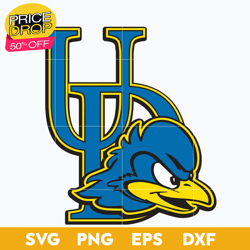 delaware blue hens svg, logo ncaa sport svg, ncaa svg, png, dxf, eps download file, sport svg