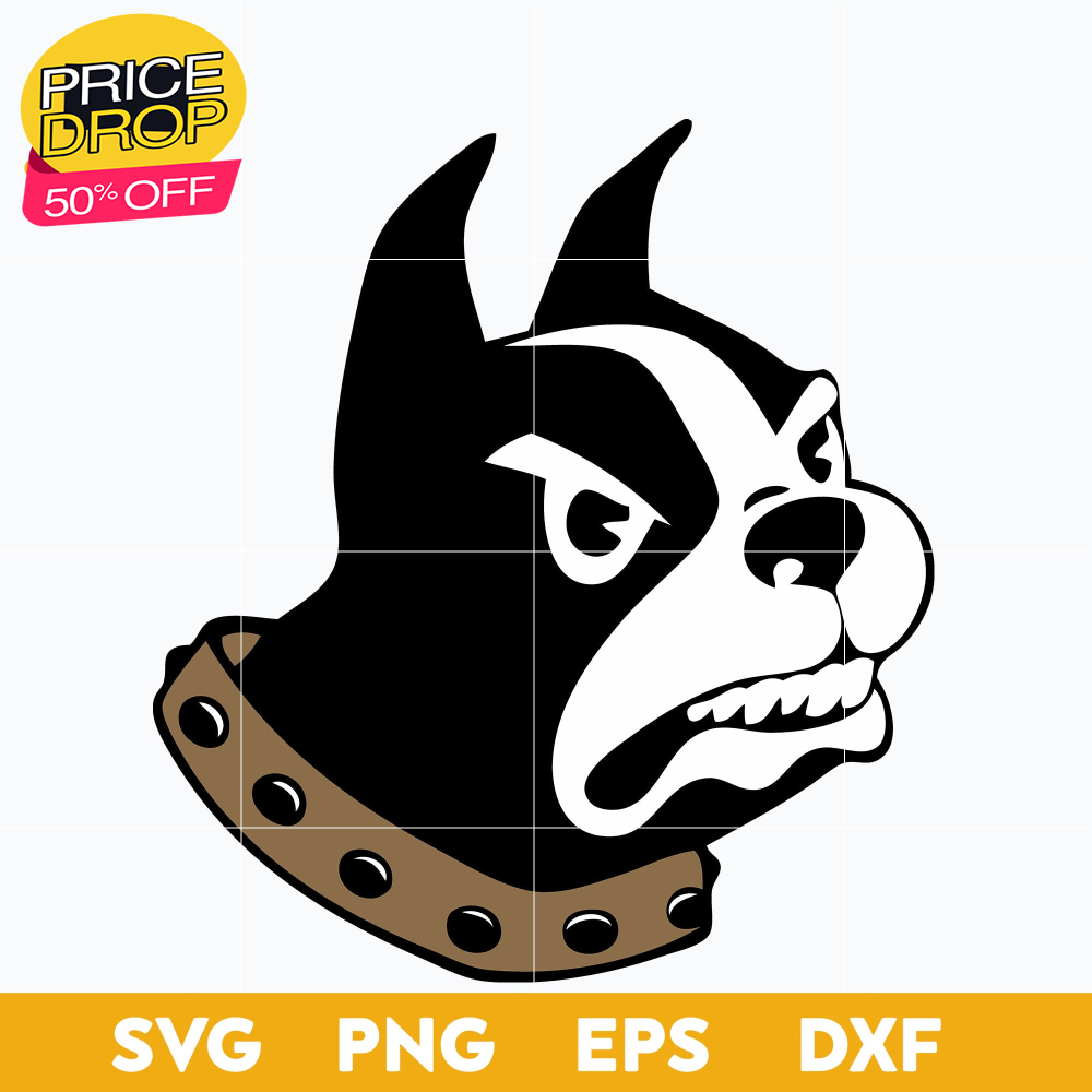 Wofford Terriers Svg, Logo Ncaa Sport Svg, Ncaa Svg, Png, Dxf, Eps Download File..jpg