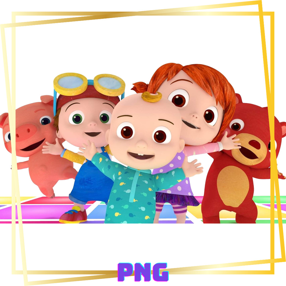 Cocomelon, Cocomelon, Cocomelon Birthday, Cocomelon Family, Cocomelon Characters 19.png