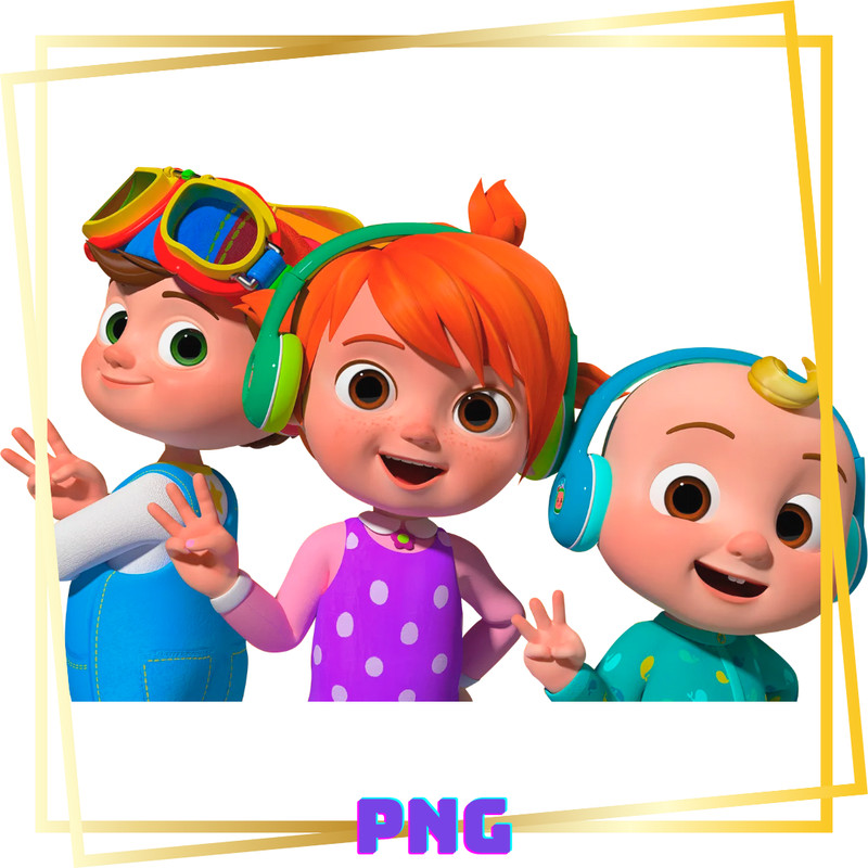 Cocomelon, Cocomelon, Cocomelon Birthday, Cocomelon Family, Cocomelon Characters 37.png