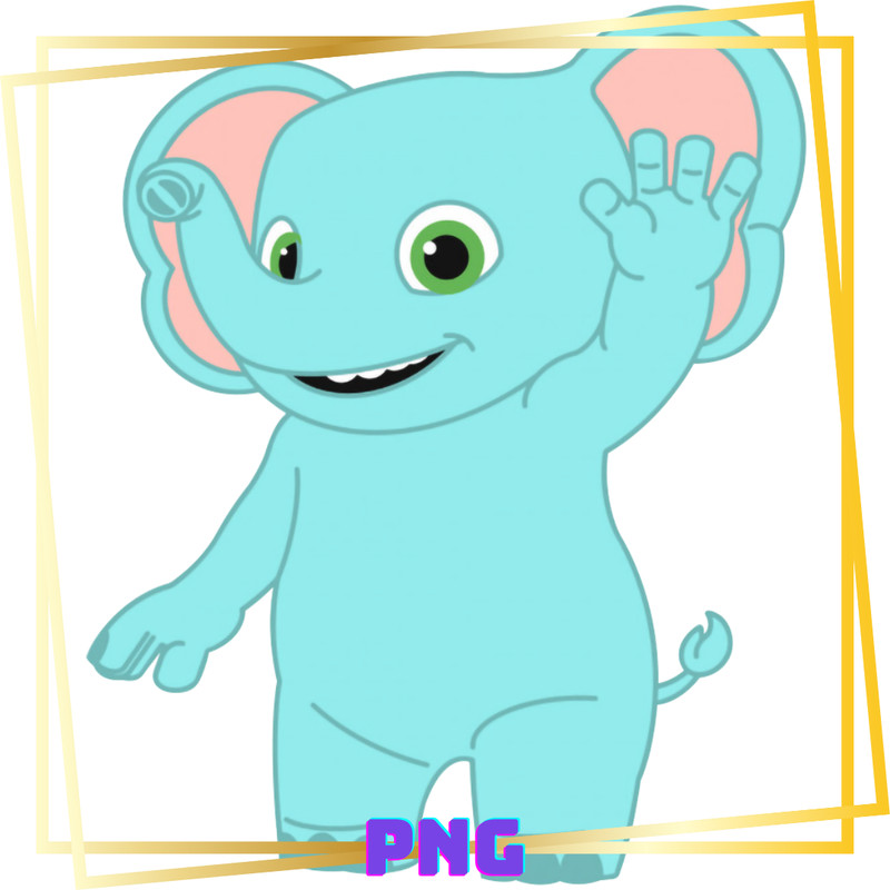 Elephant, Cocomelon, Cocomelon, Cocomelon Birthday, Cocomelon Family, Cocomelon Characters.png