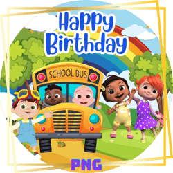 happy birthday, cocomelon, cocomelon, cocomelon birthday, cocomelon family, cocomelon characters - sentinentwalker