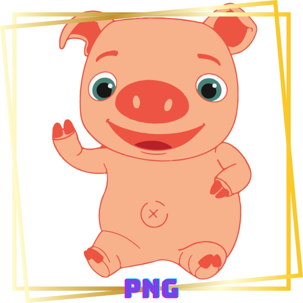 Piglet, Cocomelon, Cocomelon, Cocomelon Birthday, Cocomelon Family, Cocomelon Characters.png