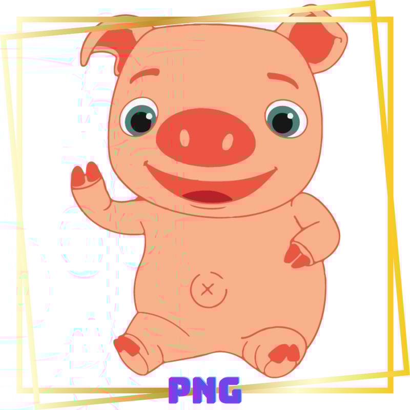 Piglet, Cocomelon, Cocomelon, Cocomelon Birthday, Cocomelon Family, Cocomelon Characters.png