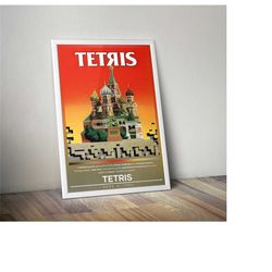 tetris poster | tetris prints | gaming posters
