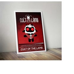 cult of the lamb poster | cult of