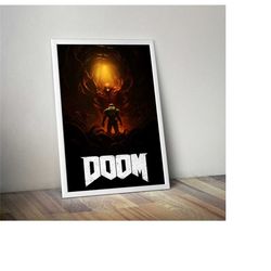 doomguy poster | doom prints | gaming posters
