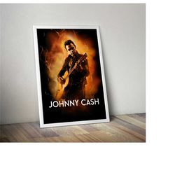 johnny cash poster print | artist illustration poster