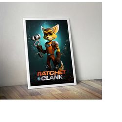ratchet | ratchet and clank poster | ratchet