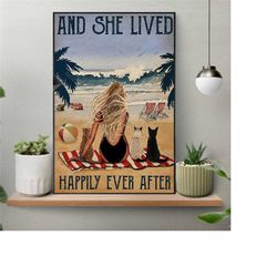 and she lived happily ever after poster, blonde