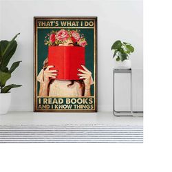 that's what i do i read books and