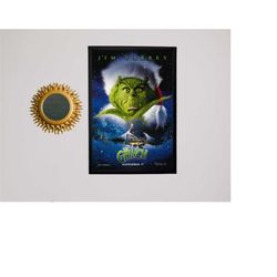 how the grinch stole christmas movie poster -
