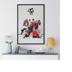 twice poster, kpop merch, twice wall print, kpop