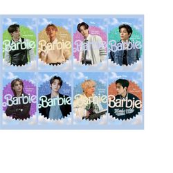 stray kids barbie posters,stray kids printable art,straykids wall