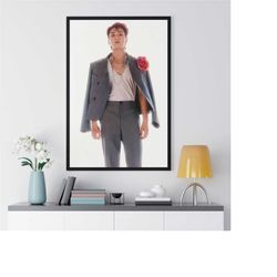 bts jungkook vogue poster, jk seven, bts wall