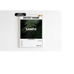 custom album poster, choose your own album poster,