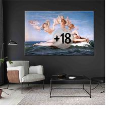 the birth of venus, venus tapestry, alexandre cabanel