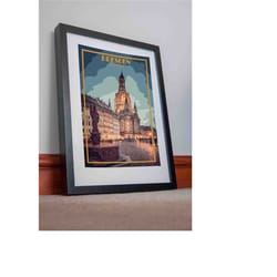 dresden print canvas poster germany picture holiday gift