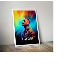 j balvin poster print | artist illustration poster