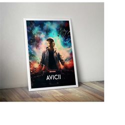 avicii poster print | artist illustration poster |