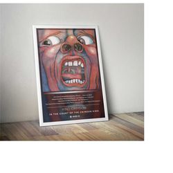 king crimson poster print | in the court