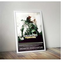 Uncharted: Drake's Fortune Poster | Uncharted Print |