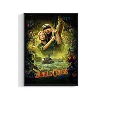 jungle cruise poster movie action adventure comedy film