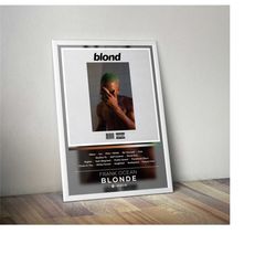 frank ocean poster print | blonde poster |