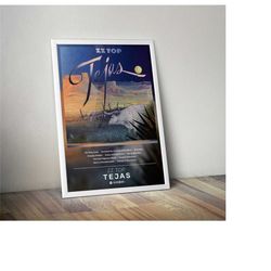 zz top poster print | tejas poster |