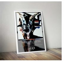 slipknot poster print | iowa poster | album