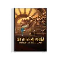 night at the museum kahmunrah movie poster print
