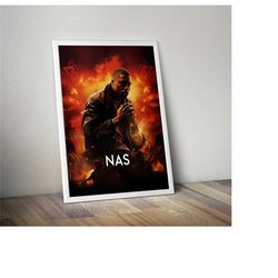 nas poster print | artist illustration poster |
