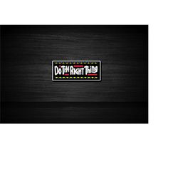 do the right thing (1988) 3x3" movie sticker,