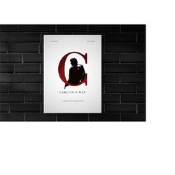 carlito's way (1993) movie poster movie print, hip