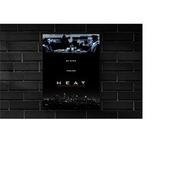 heat (1995) movie poster movie print, hip hop