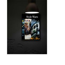 style wars (1983) movie poster movie print, hip