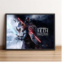 star wars jedi fallen order poster, cal kestis