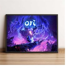 ori and the will of the wisps poster,